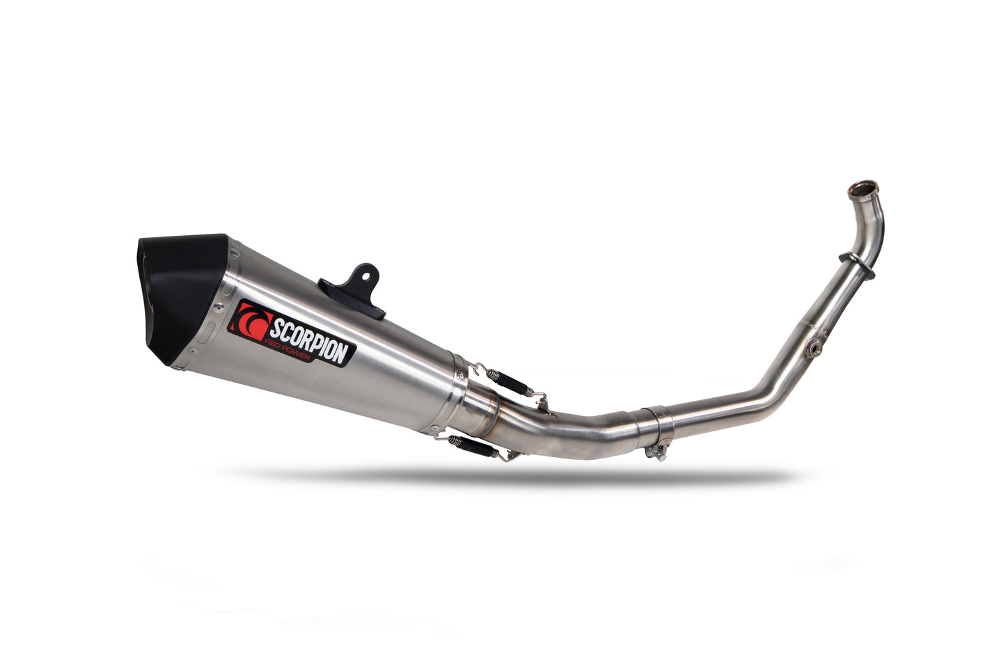 Scorpion RYA119SYSSEO Yamaha MT-125 Euro 5 Serket Taper Full System - Brushed Stainless Steel Sleeve | ML Performance EU EU