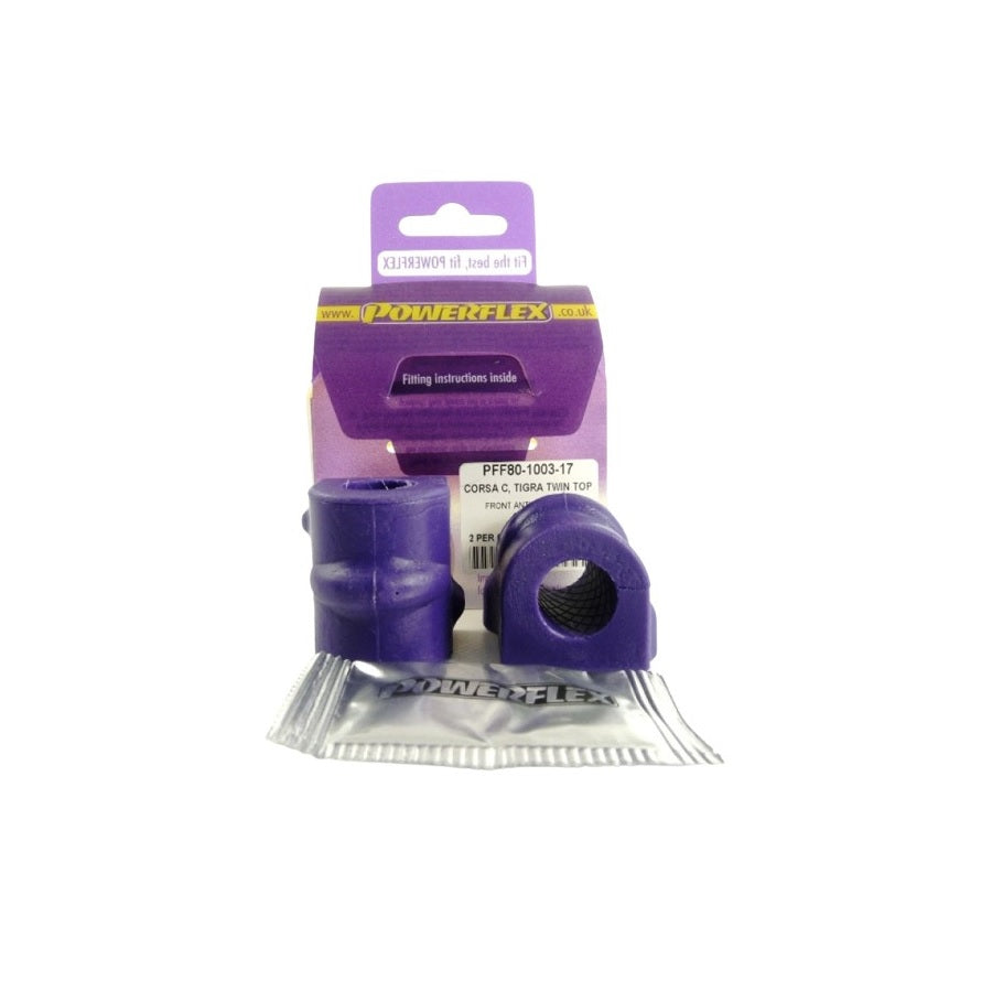 Powerflex PFF80-1003-17 Vauxhall - Opel Front Anti Roll Bar Bush 17mm (Inc. Tigra Twin Top & Corsa C) | ML Performance EU Car Parts