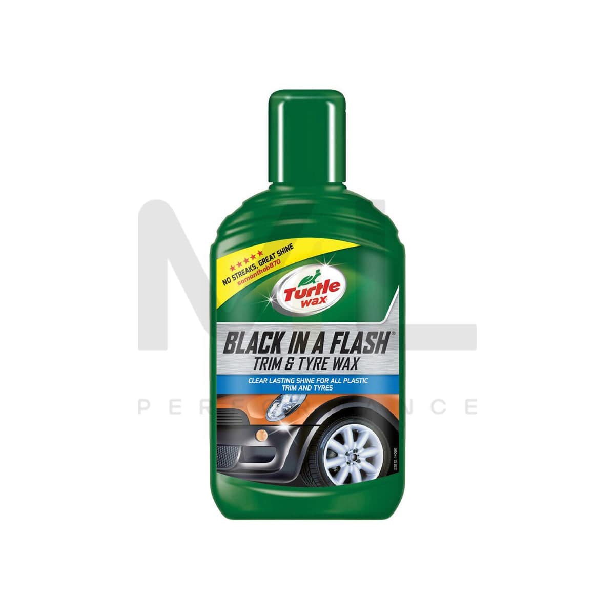 Turtle Wax Black In A Flash Tyre Dressing 300 Ml