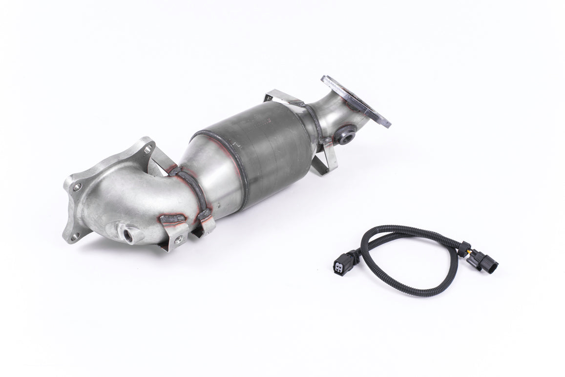 MillTek SSXHO230 Honda Civic Cast Downpipe with HJS High Flow Sports Cat