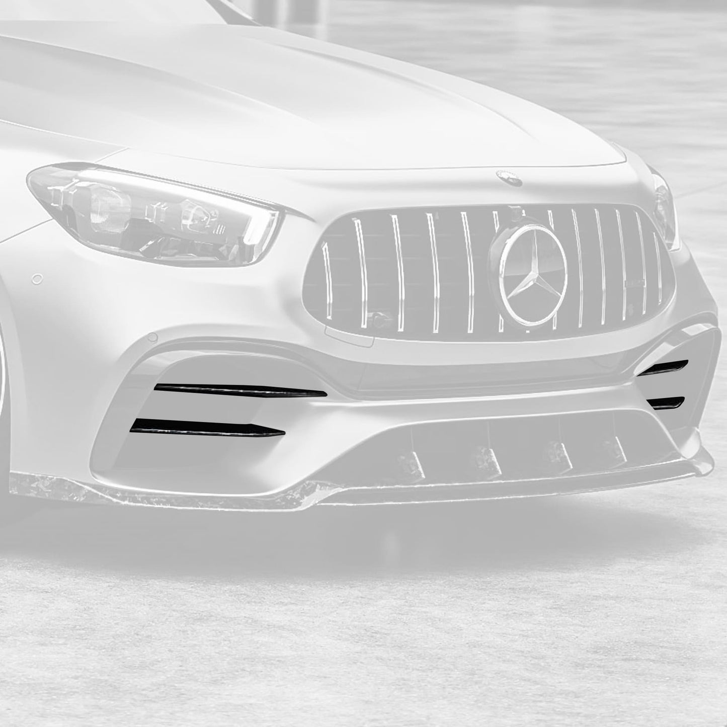 MANHART CARBON FRONT BUMPER INSERTS FOR MERCEDES-AMG E 63 (S)