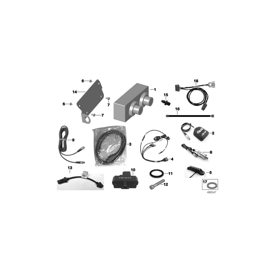 Genuine BMW 81308327249 Gps-Receiver Module GPS EVO5 (Inc. M235i Racing) | ML Performance EU