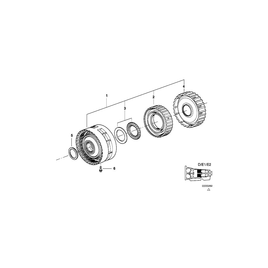 Genuine BMW 24231421554 E39 E31 E38 Torx Bolt M10X45 (Inc. 740iL, 750iL & 540i) | ML Performance EU Car Parts
