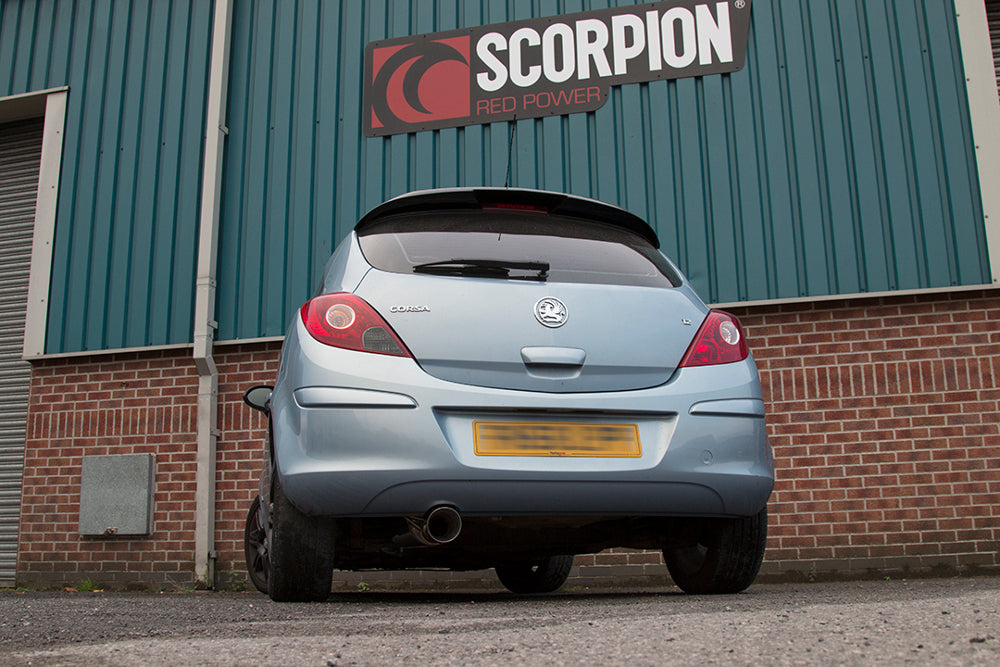 Scorpion SVXS061 Vauxhall Corsa D Non-Resonated Cat-Back System | ML Performance EU EU