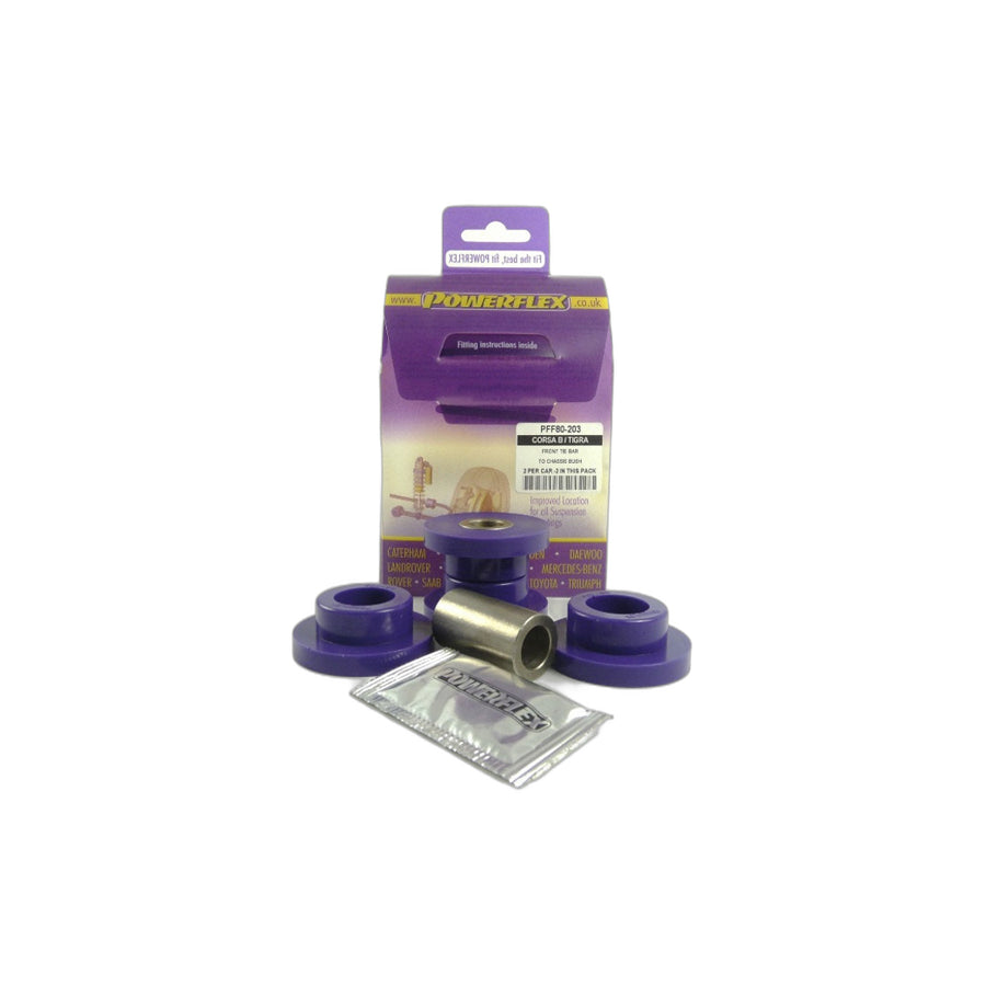 Powerflex PFF80-203 Vauxhall - Opel Front Tie Bar To Chassis (Inc. Tigra & Corsa B) | ML Performance EU Car Parts