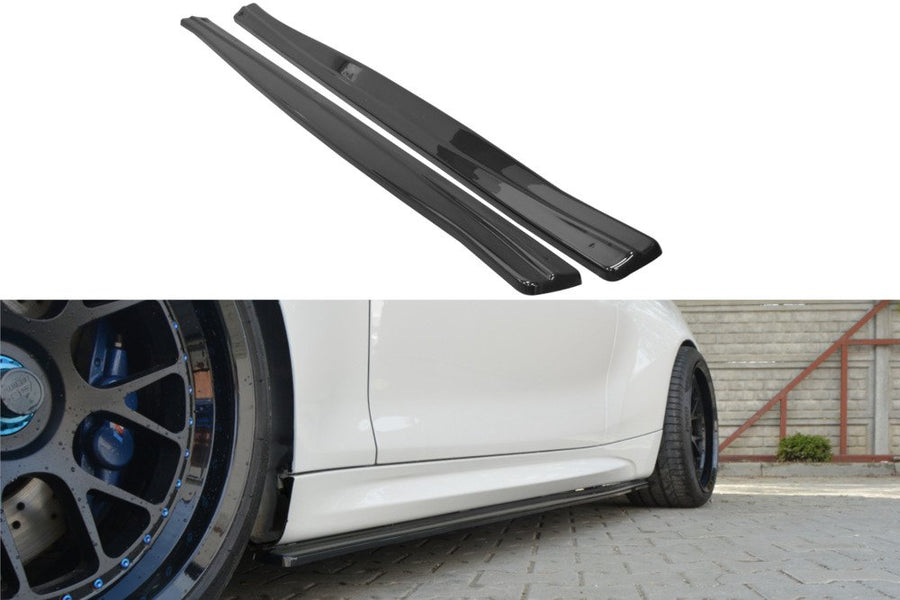 Maxton Design BM-2-87-M-SD1T Side Skirts Diffusers BMW M2 F87 Coupé | ML Performance UK Car Parts