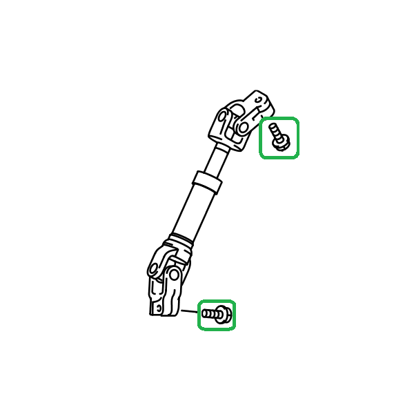 Genuine Lexus 90119-W0013 CT Phase 1 Intermediate Shaft Bolt