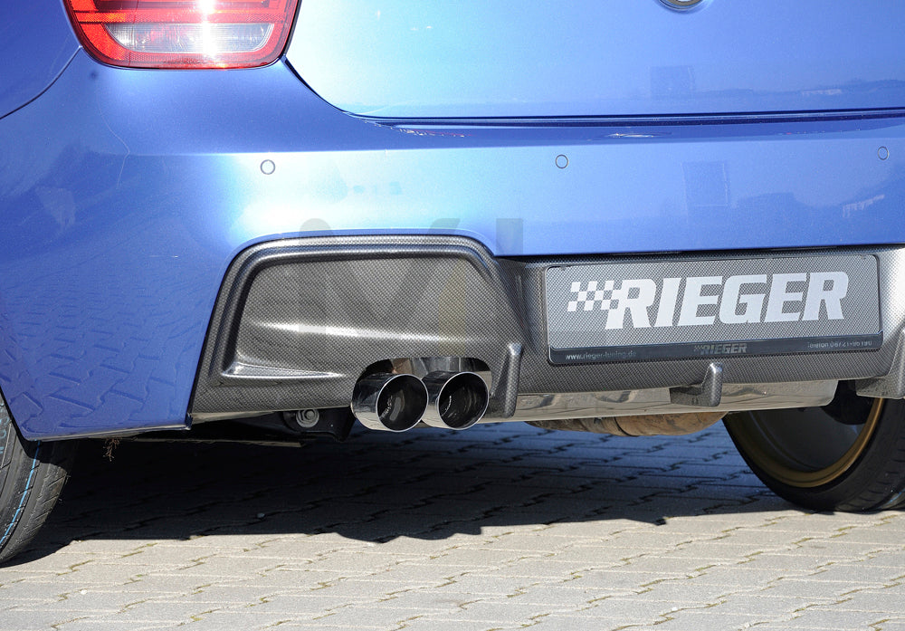 Rieger 00099241 BMW 1 Series F20 F21 Rear Diffuser 1 | ML Performance EU Car Parts