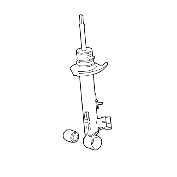 Genuine Lexus 48530-80808 LC Phase 1 O/S/R Shock Absorber