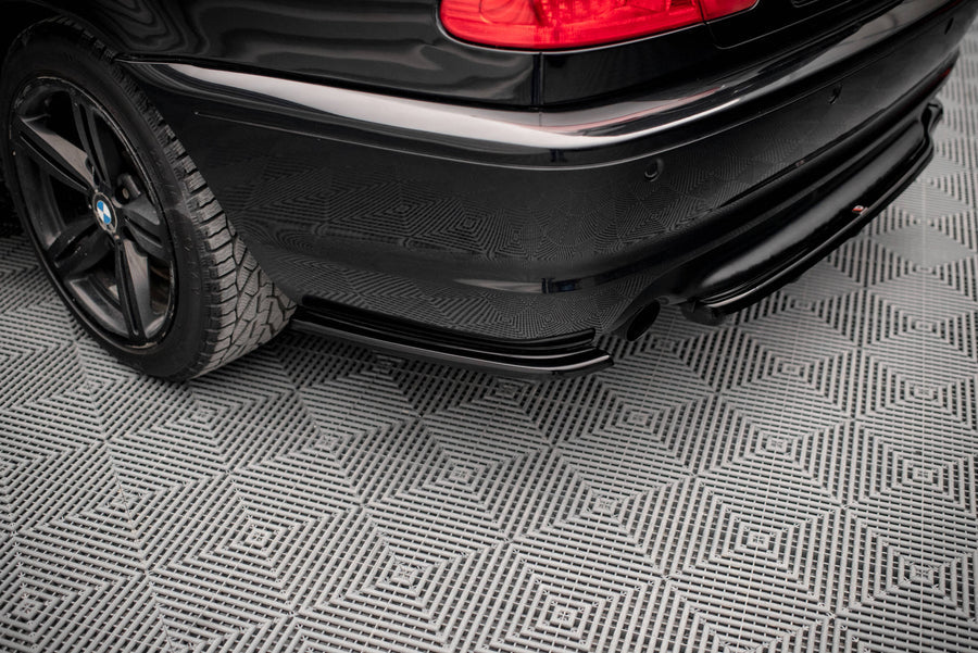 Maxton Design BMW Series 3 E46 M-Pack Coupe Rear Side Splitters