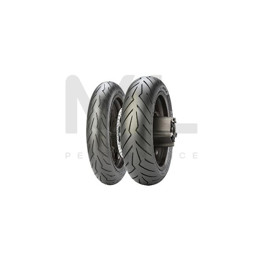 Pirelli DIABLO ROSSO™ Scooter 110/70 12 47P Motorcycle Summer Tyre | ML Performance EU Car Parts