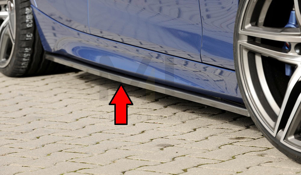 Rieger 00099233 BMW 1 Series F20 Side Skirt Splitter 1 | ML Performance EU Car Parts