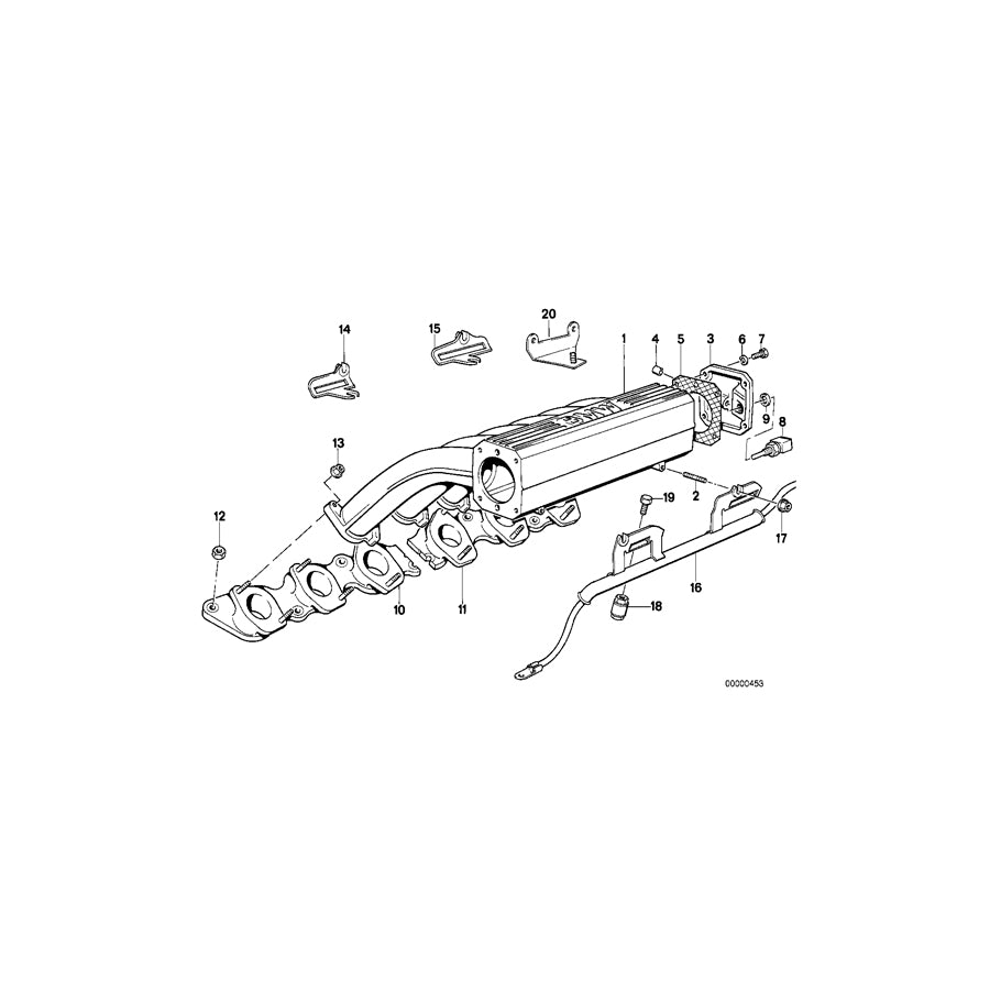 Genuine BMW 12511719560 E32 Cable Harness Oil Level/Alternator (Inc. 750i & 750iL) | ML Performance EU Car Parts