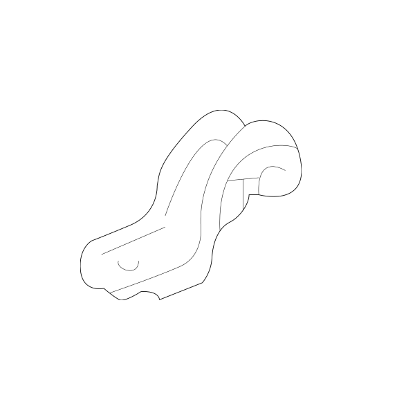 Genuine Lexus 16505-50080 SC430 Upper Radiator Support Bracket