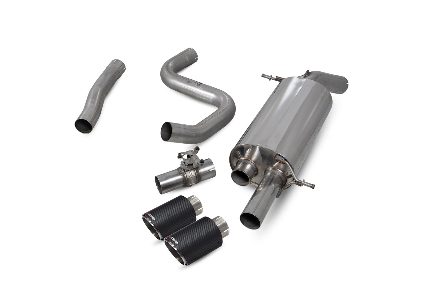 Scorpion SFDS089CF Ford Fiesta ST MK8 Gpf-Back System With Electronic Valve | ML Performance EU EU