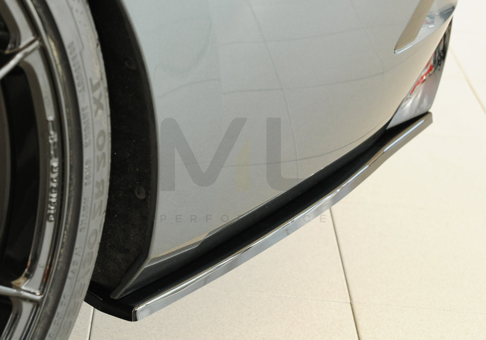Rieger 00088256 Skoda NX Octavia RS Rear Side Splitter 3 | ML Performance EU Car Parts