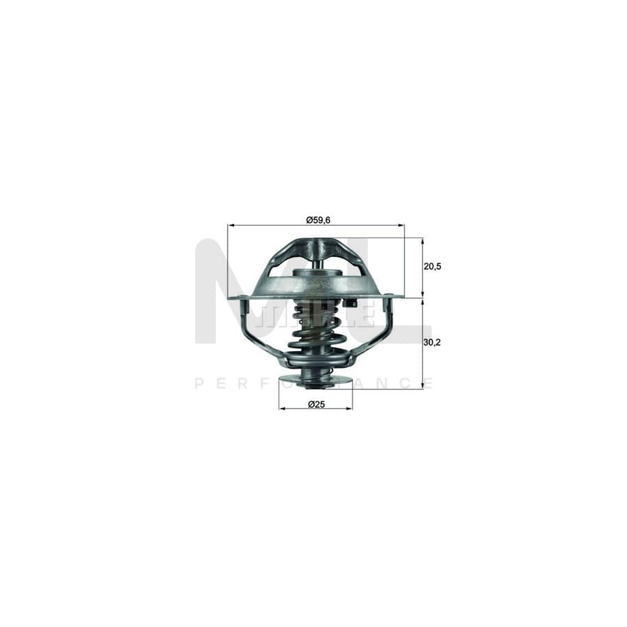MAHLE ORIGINAL TX 107 90D Engine thermostat Opening Temperature: 90��C, with seal | ML Performance Car Parts