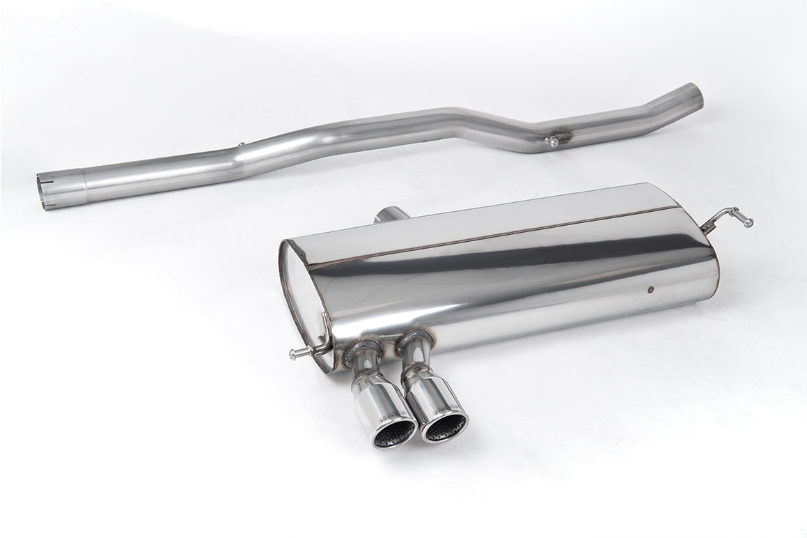 MillTek SSXVW075 Volkswagen Golf Non-Resonated Cat-Back