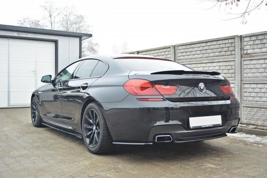 Maxton Design BMW Series 6 Gran Coupé M-Pack Central Rear Splitter (without vertical bars)