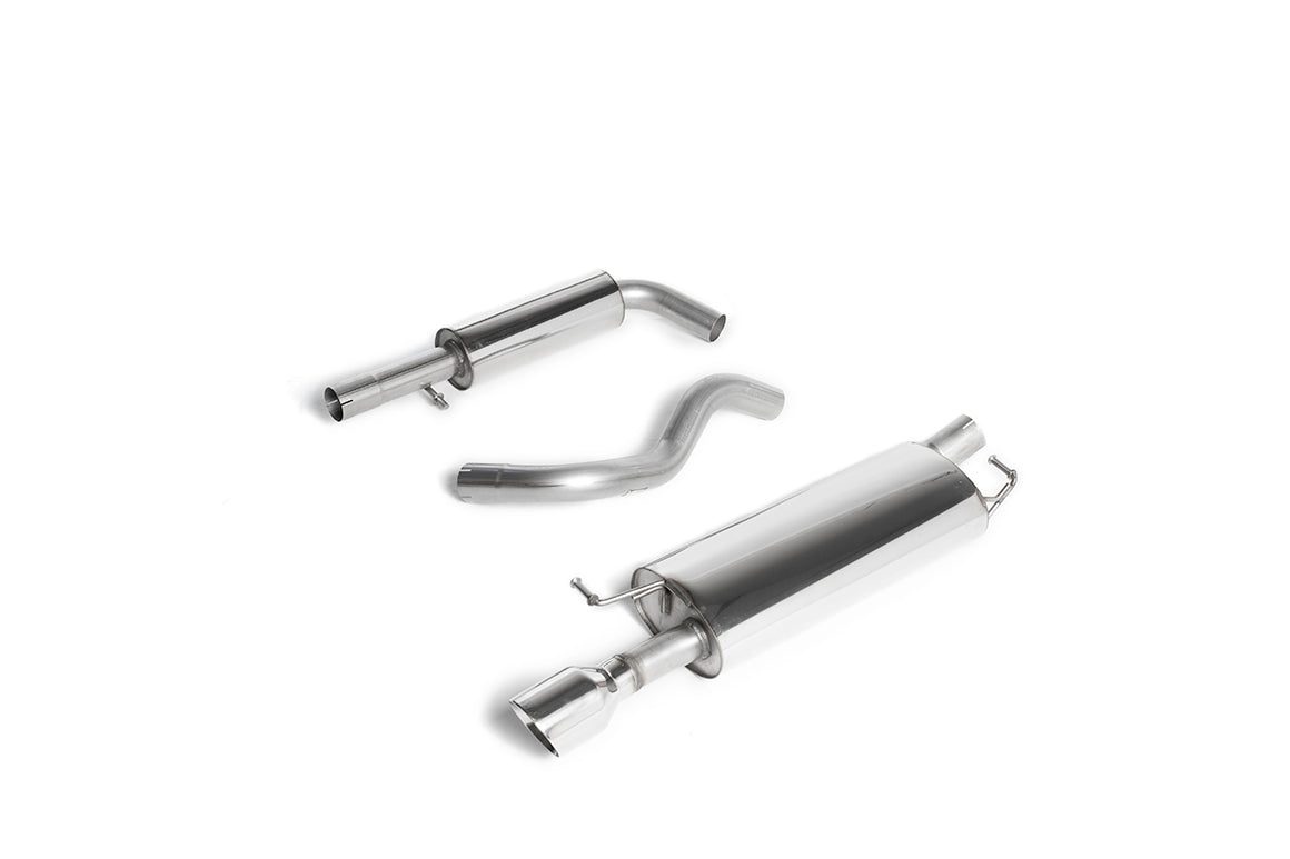 MillTek SSXVW151 Volkswagen Golf Resonated Cat-Back Exhaust