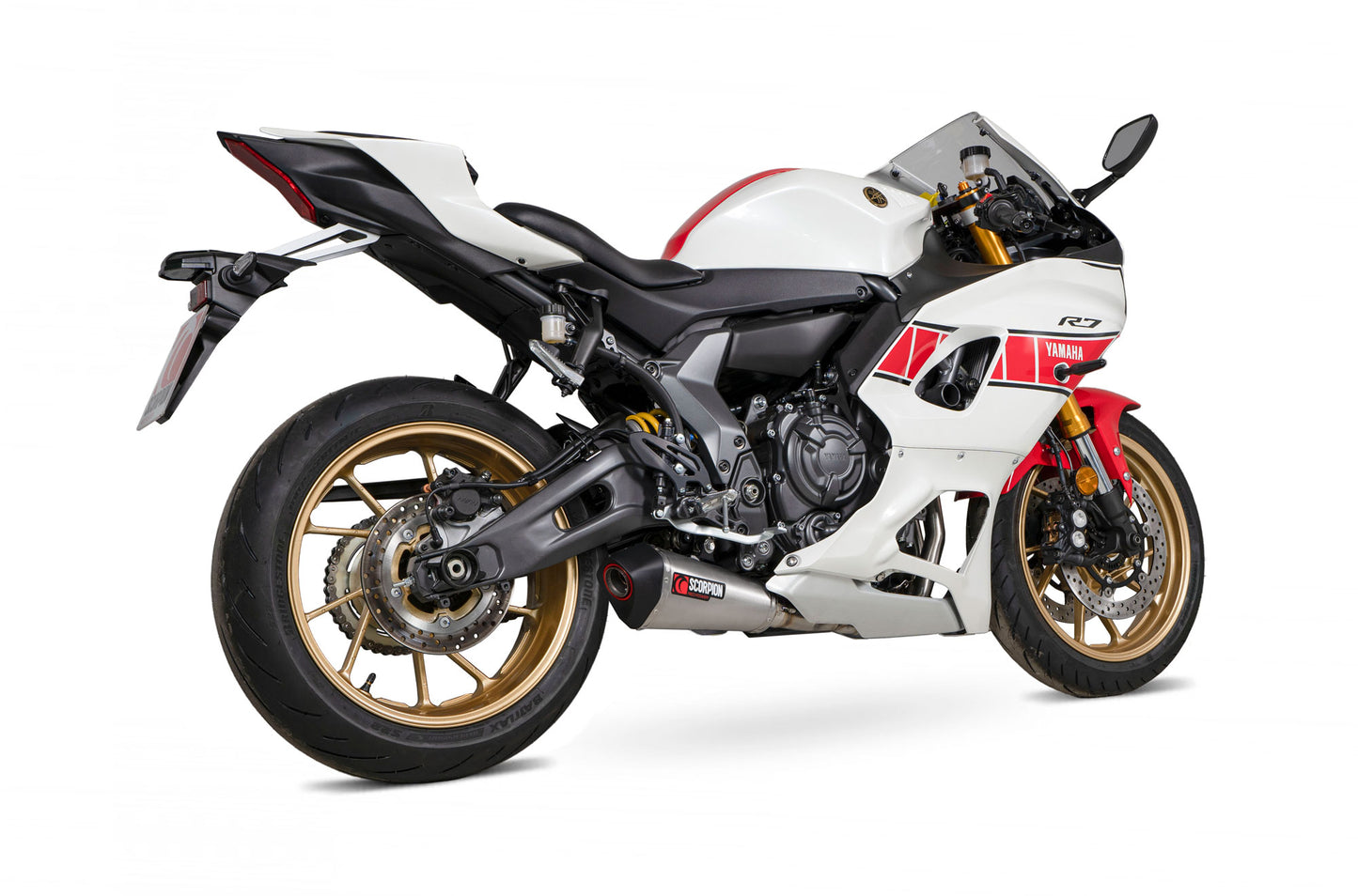 Scorpion RYA120SYSSEO Yamaha YZF R7 Serket Taper Full System - Brushed Stainless Steel Sleeve | ML Performance EU EU