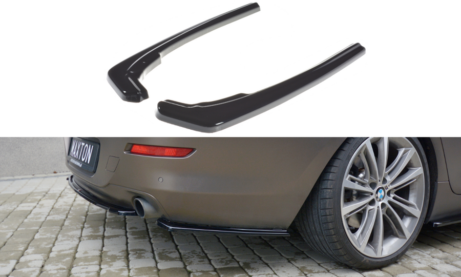 Maxton Design BM-6-06-GC-RSD1T Rear Side Splitters BMW Series 6 Gran Coupé F06 | ML Performance UK Car Parts