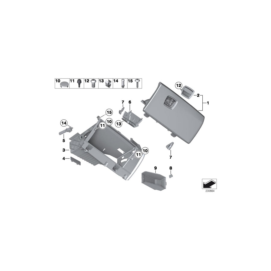 Genuine BMW 51169143938 F01 F03 Detent Bushing, Right Left hand drive (Inc. 750LiX 4.0, 760LiS & 750Li) | ML Performance EU Car Parts