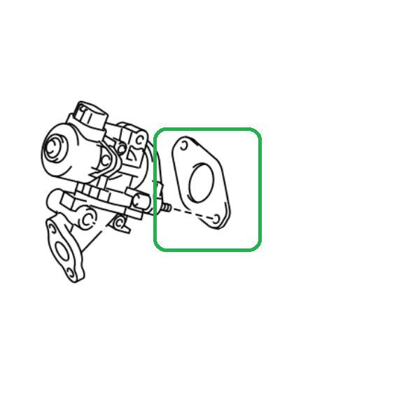 Genuine Lexus 25685-37010 CT Phase 1 EGR Cooler To Manifold Gasket