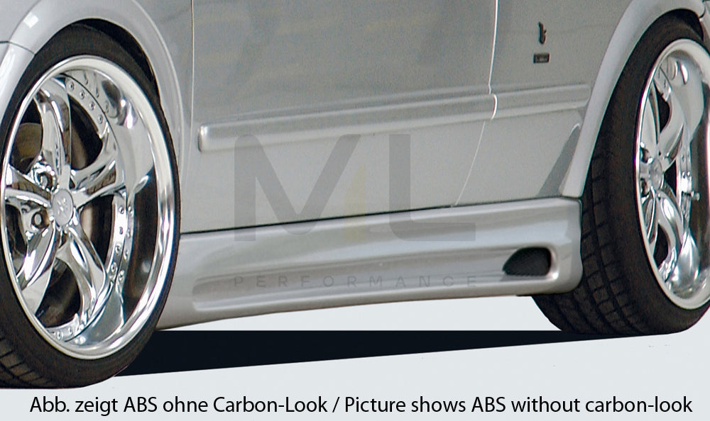 Rieger 00099305 Opel Astra G Side Skirt 1 | ML Performance EU Car Parts