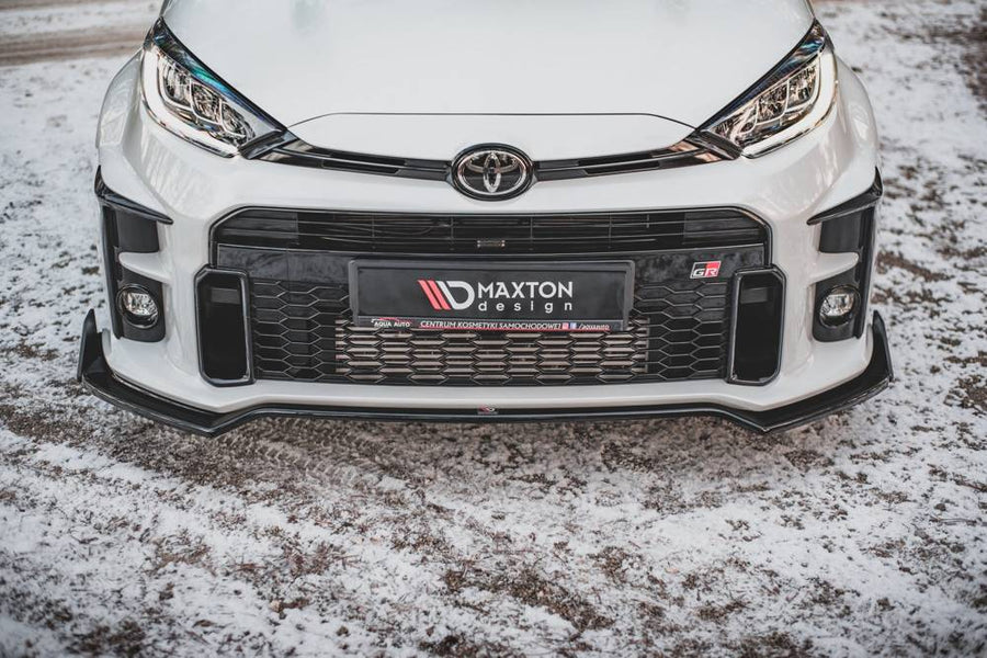 Maxton Design Toyota GR Yaris MK4 Front Splitter + Flaps V.3
