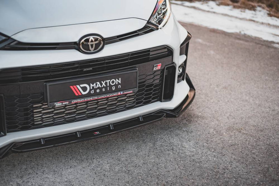 Maxton Design Toyota GR Yaris MK4 Front Splitter + Flaps V.2