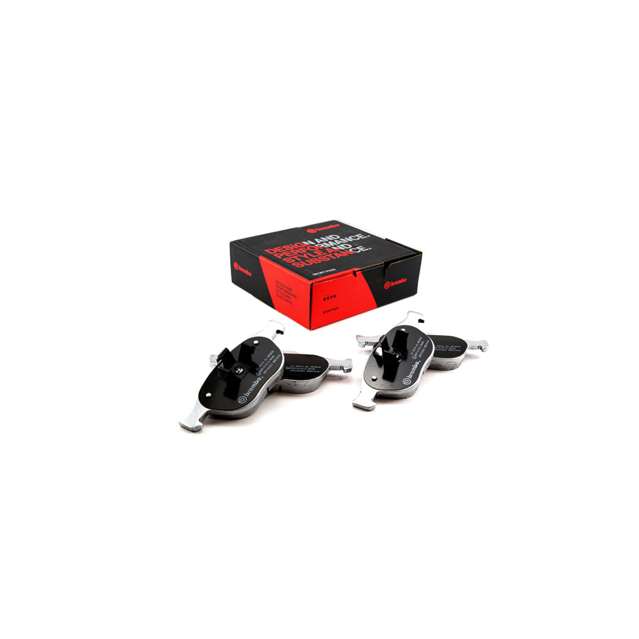 Brembo 07.B314.42 Ford Front HP2 High Performance Brake Pad Set (Inc. Fiesta, Focus, Tourneo Connect, Transit Connect) | ML Performance UK Car Parts