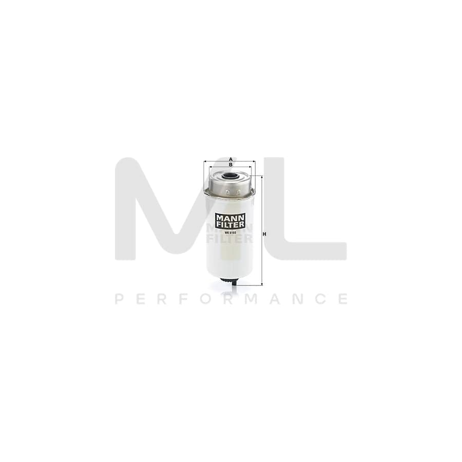 MANN-FILTER WK 8193 Fuel filter Spin-on Filter | ML Performance Car Parts