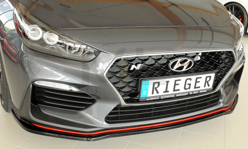 Rieger 00088163 Hyundai Front Splitter (i30 N-Performance & i30 N) 3 | ML Performance EU Car Parts