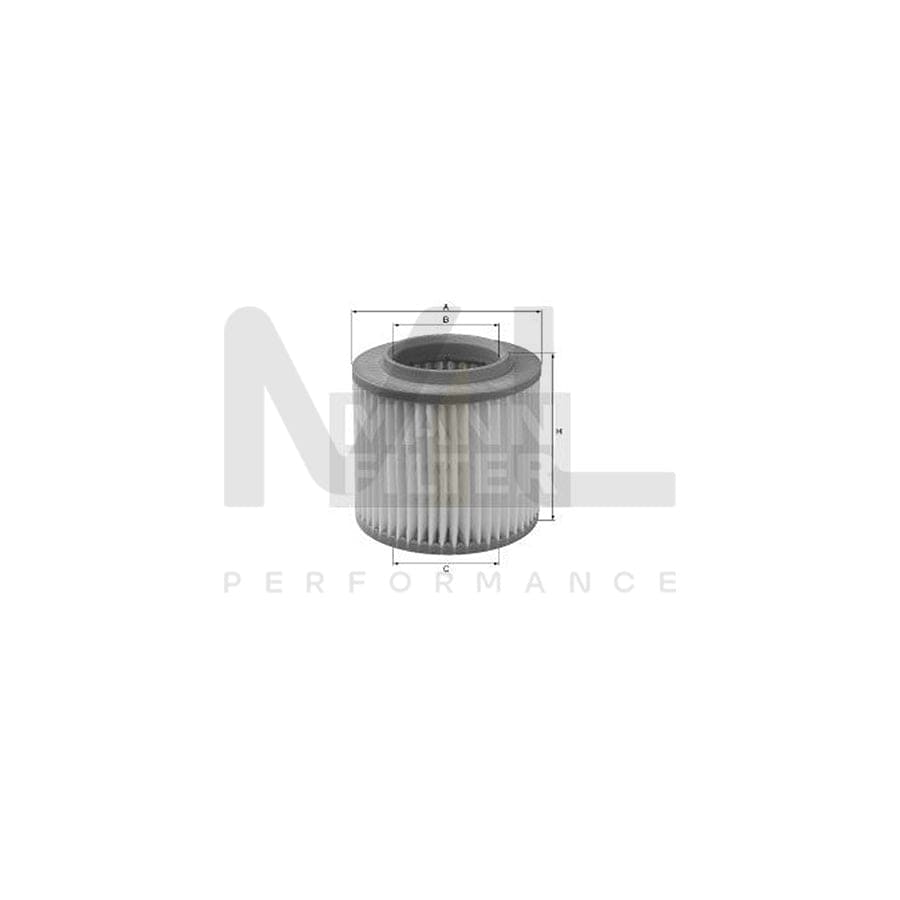 MANN-FILTER C 1237 Air Filter Filter Insert | ML Performance Car Parts