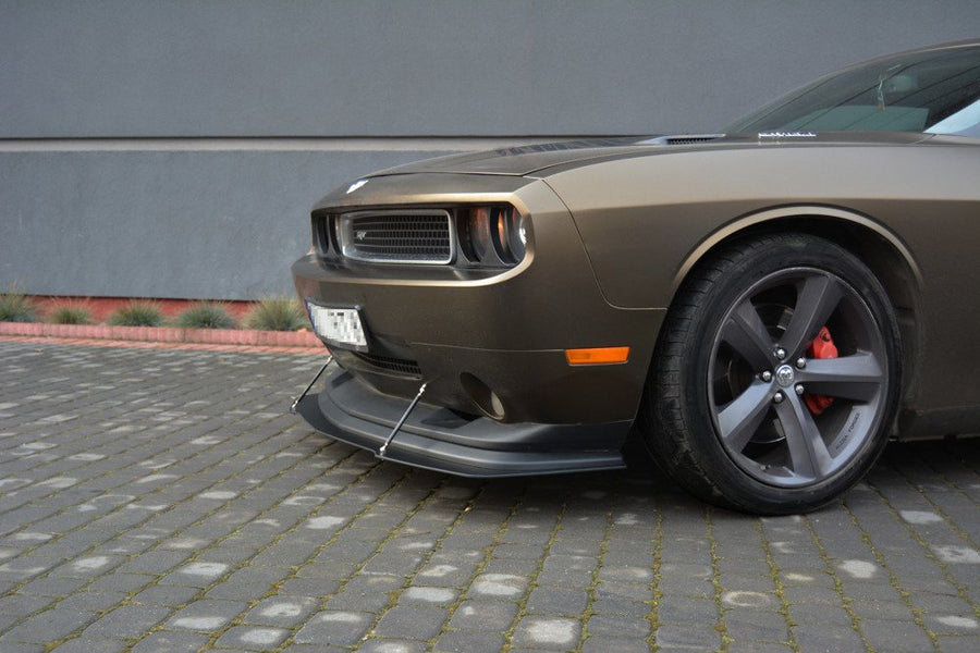 Maxton Design Dodge Challenger MK3 Phase-I SRT8 Coupe Hybrid Front Splitter V.1