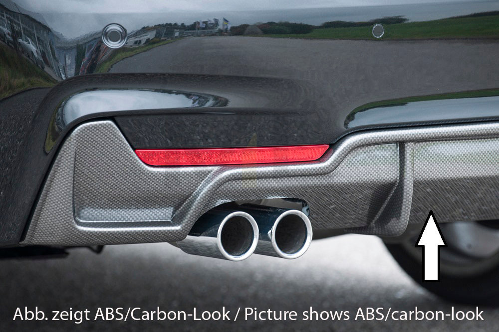 Rieger 00088055 BMW 4 Series F32 F33 F36 Rear Diffuser 1 | ML Performance EU Car Parts