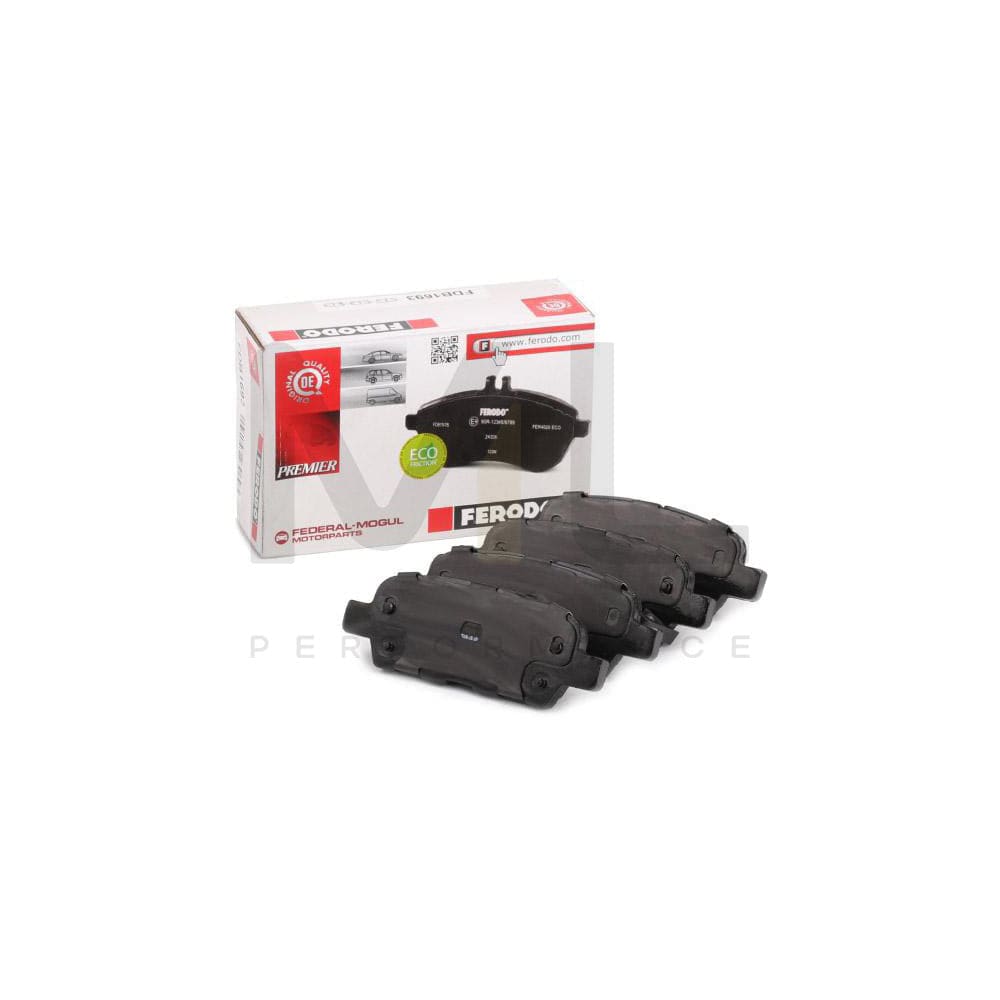 Ferodo Premier Eco Friction Fdb1324 Brake Pad Set Not Prepared For Wear Indicator, Without Accessories | ML Performance Car Parts