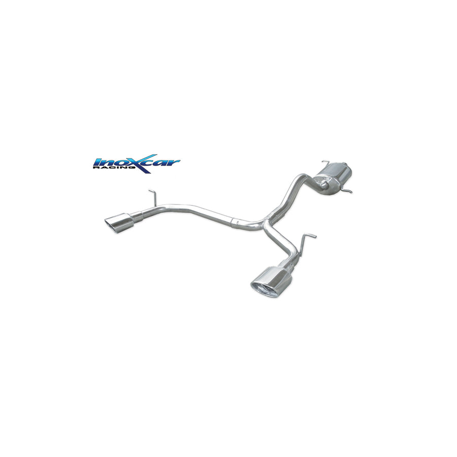 InoXcar MEML.01.120 Mercedes-Benz W163 Stainless Steel Rear Exhaust | ML Performance EU Car Parts