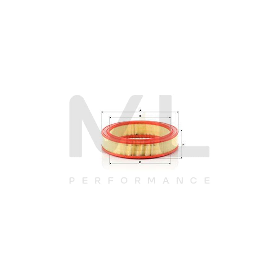MANN-FILTER C 2749 Air Filter Filter Insert | ML Performance Car Parts