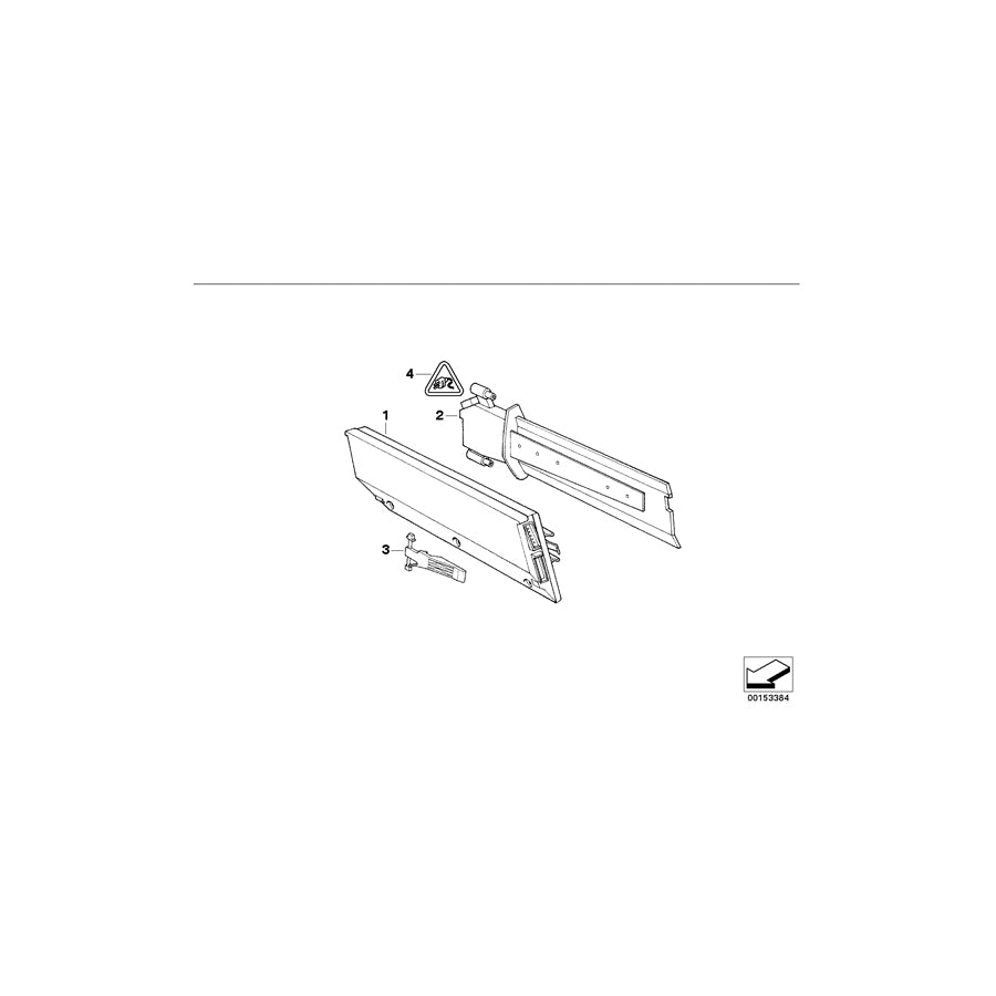 Genuine BMW 64111388202 E32 Limit Switch (Inc. 740iL, 735i & 730iL) | ML Performance EU Car Parts