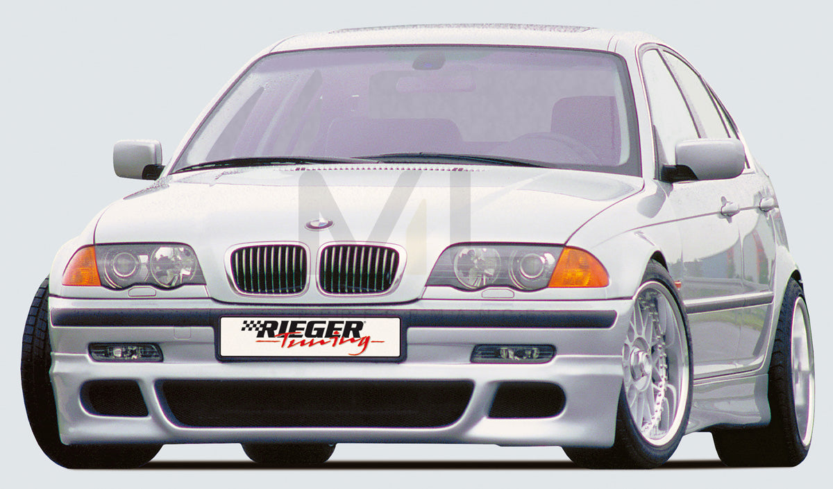 Rieger 00050117 BMW 3 Series E46 Front Splitter 1 | ML Performance EU Car Parts