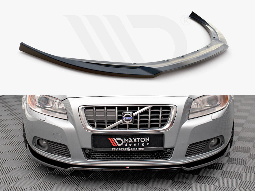 Maxton Design VO-V70-3-FD2T Front Splitter V.2 Volvo V70 MK3 (2007-2013) | ML Performance UK Car Parts