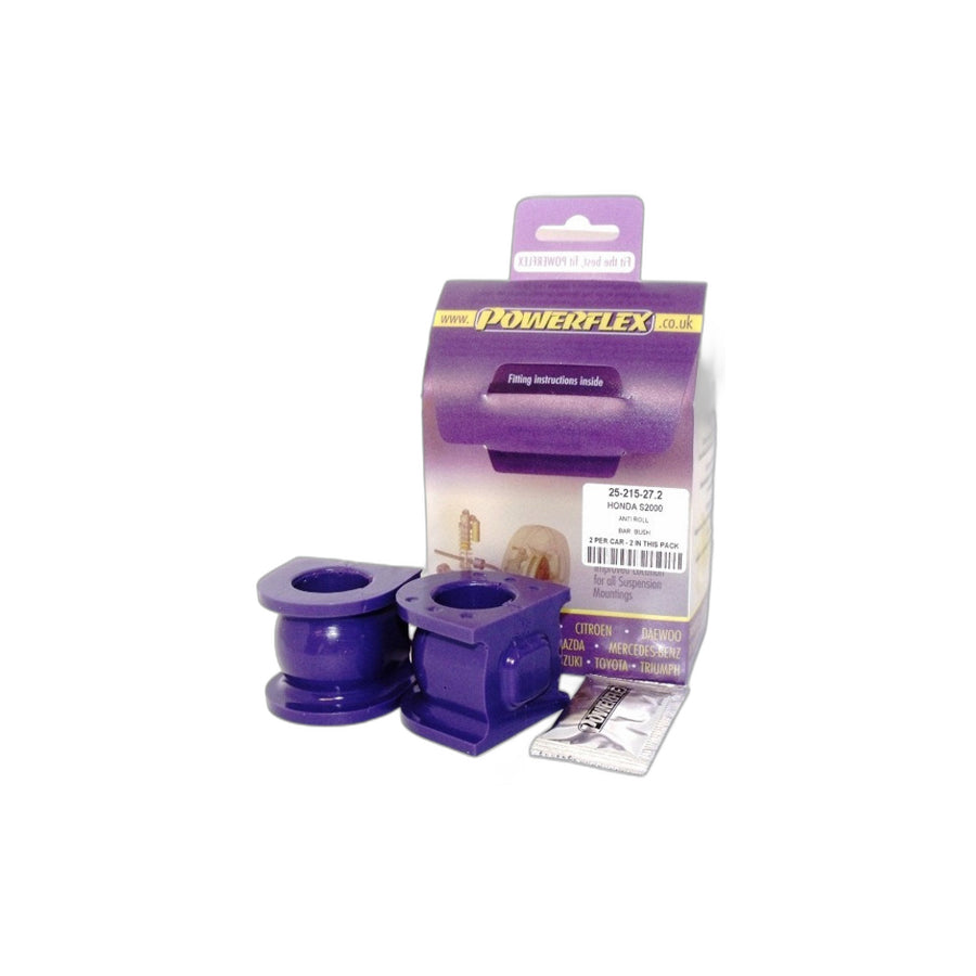 Powerflex PFR25-215-27.2 Honda S2000 Rear Anti Roll Bar Bush 27.2mm | ML Performance UK Car Parts