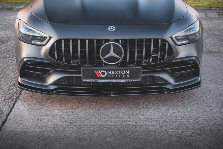 Maxton Design Mercedes Benz AMG GT 53 4-Door Coupe Front Splitter V.2
