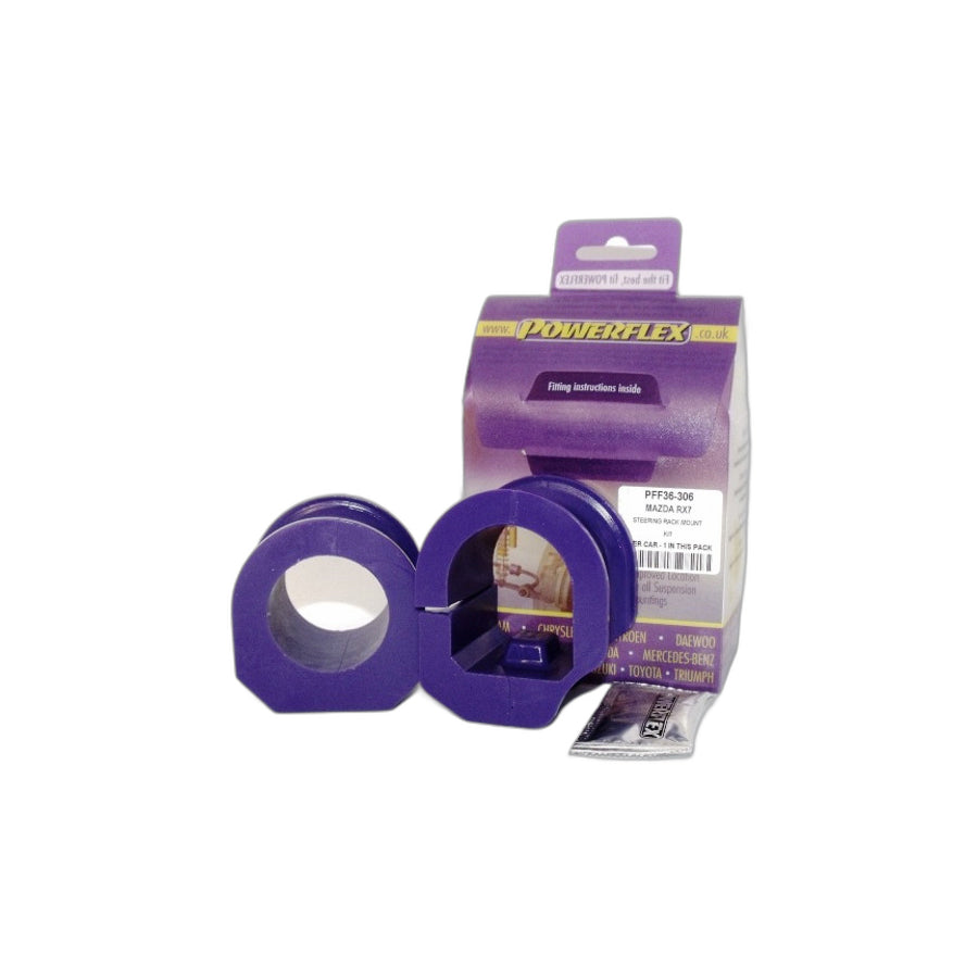 Powerflex PFF36-306 Mazda RX-7 Power Steering Rack Mount Kit | ML Performance UK Car Parts