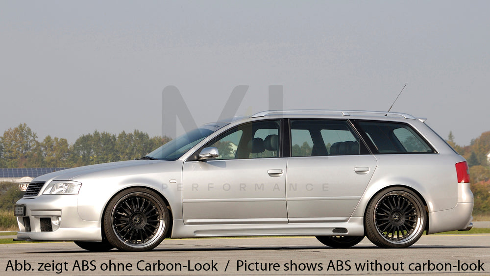 Rieger 00099010 Audi 4B A6 Side Skirt 4 | ML Performance EU Car Parts