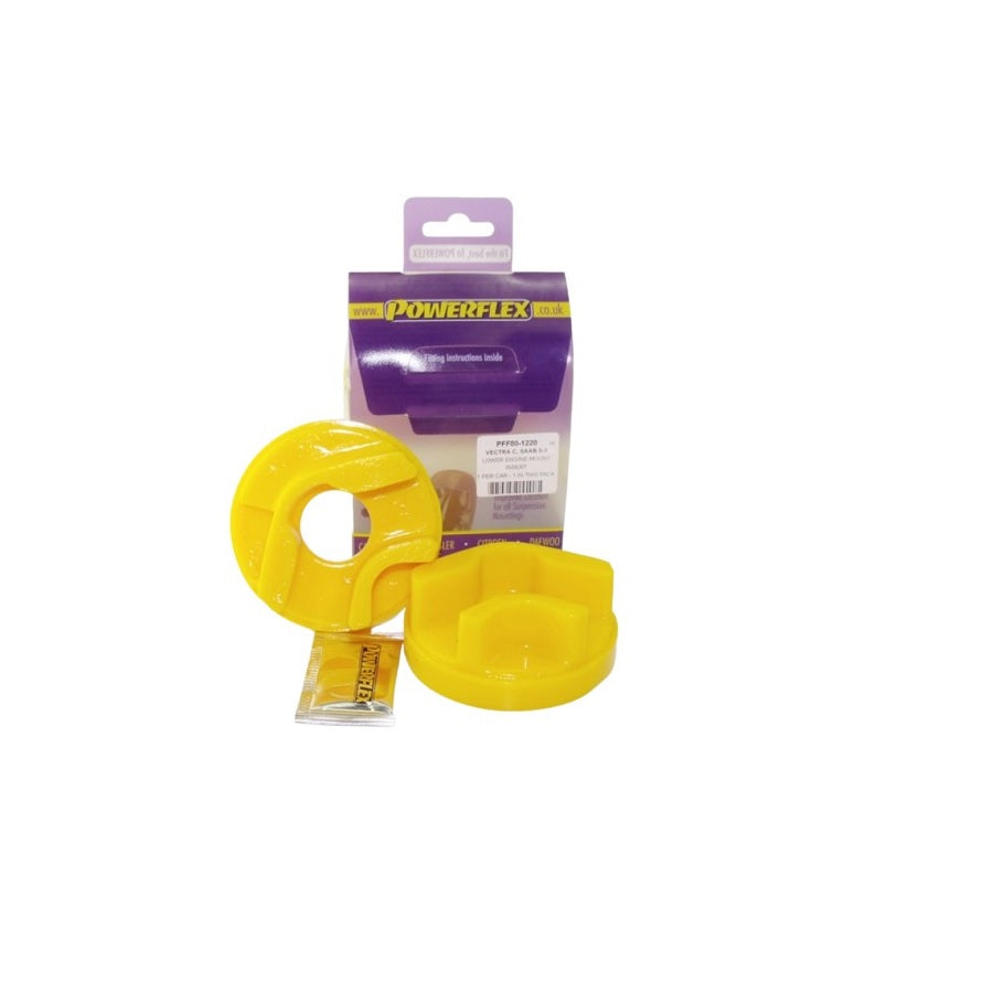 Powerflex PFF80-1220 Vauxhall - Opel Saab Fiat Cadillac Front Lower Engine Mount Insert (Inc. Vectra C, Signum, 9-3, Croma, BLS) | ML Performance EU Car Parts