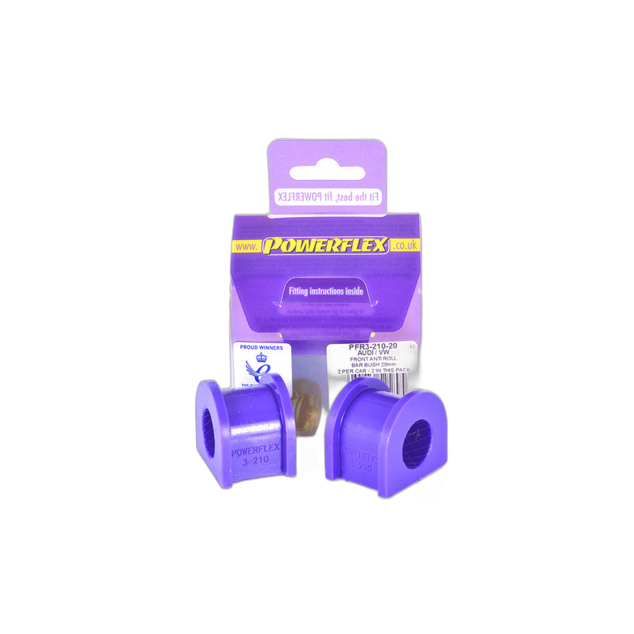 Powerflex PFR3-210-22 Audi Rear Anti Roll Bar Bush 22mm (Inc. A4, S4, RS4) | ML Performance EU Car Parts