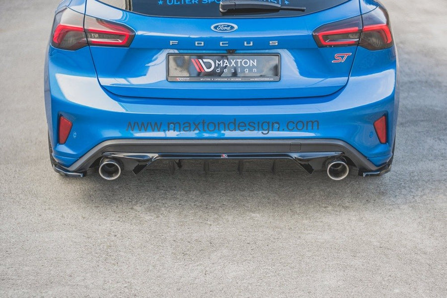 Maxton Design Ford Focus ST MK4 Rear Side Splitters V.1